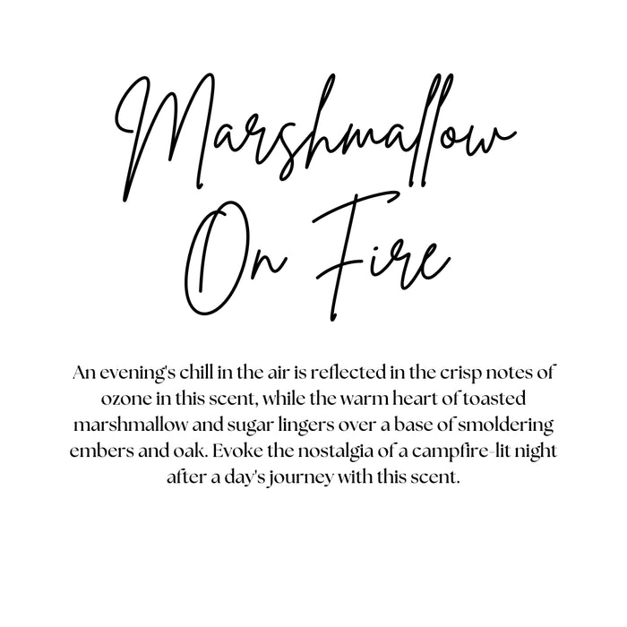 MARSHMALLOW ON FIRE