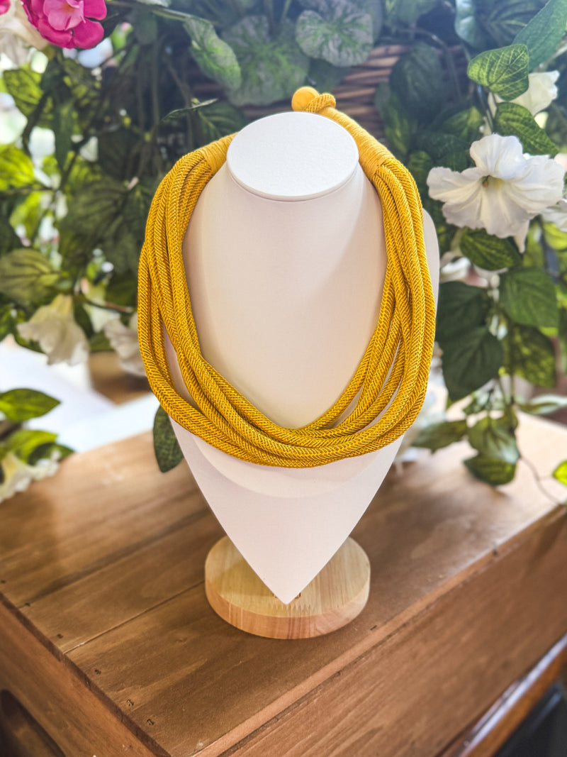Golden Slub Necklace