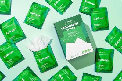Deodorant Wipes: Variety Pack / Pack of 15