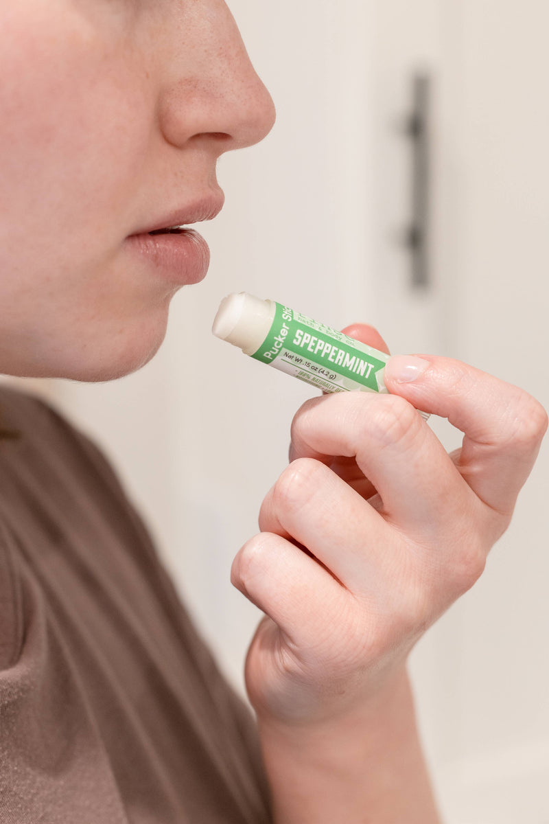 Spearmint Lip Balm | Pucker Stick