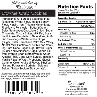 Brownie Crisp Cookie Pouch