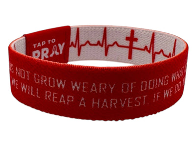 Tap To Pray™ Wristbands - Lifeline: Large
