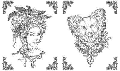 Spirit Animals Coloring Book