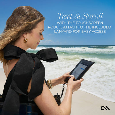Midnight Black | Bow Tote w/Phone Pouch