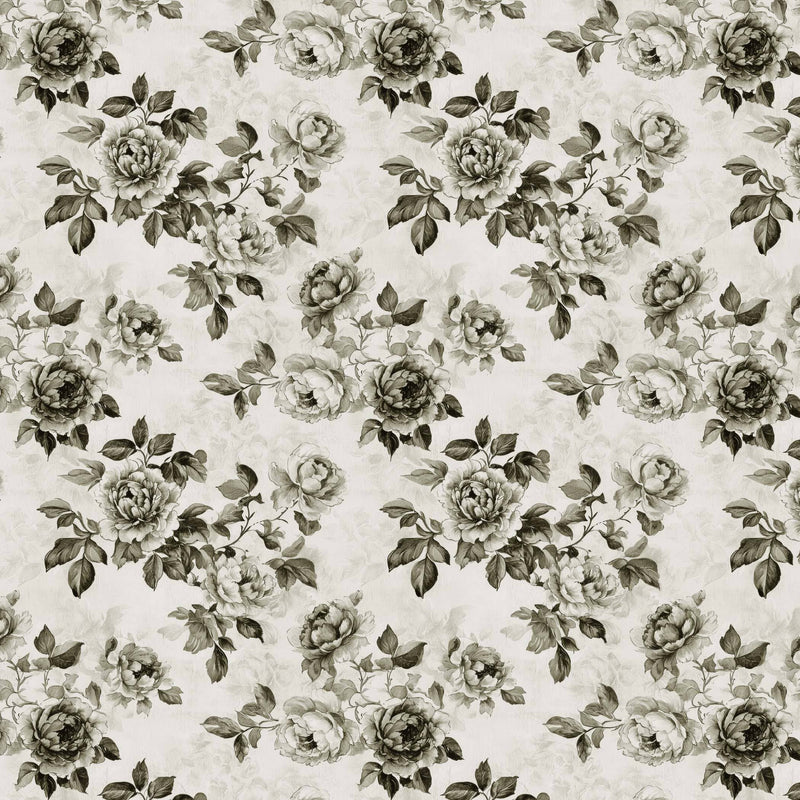 Black and White Floral - Prosecco