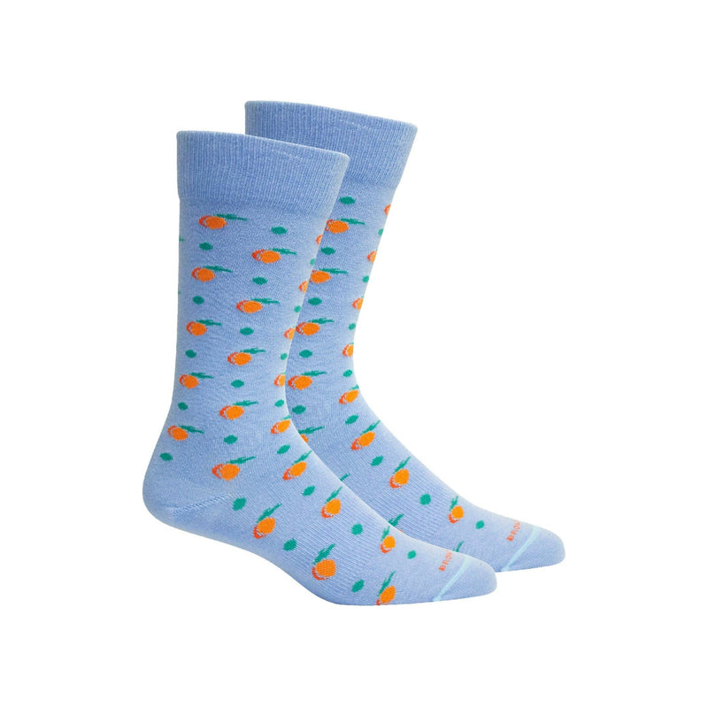 Peaches Socks: Light Grey Heather