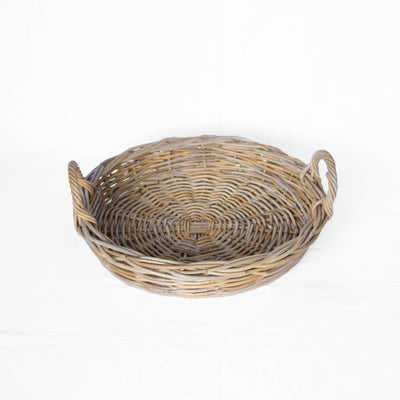 Rattan Round Tray | 23" D