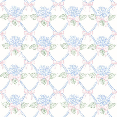 Hydrangea Lattice - Prosecco