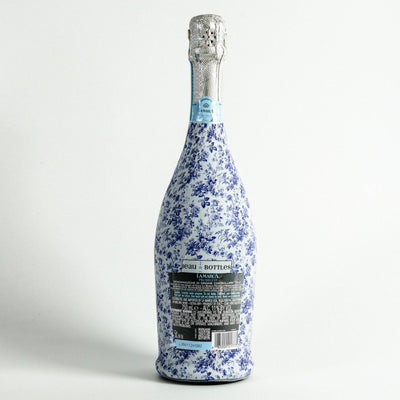 Grandmillenial Blue Floral - Prosecco