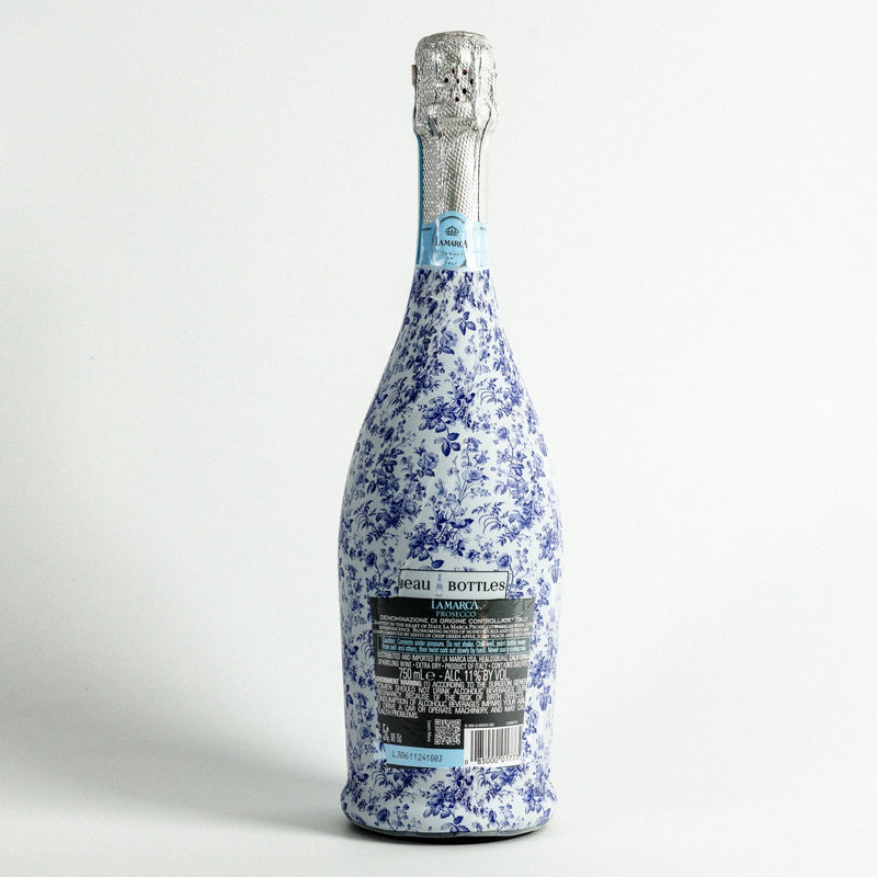 Grandmillenial Blue Floral - Prosecco