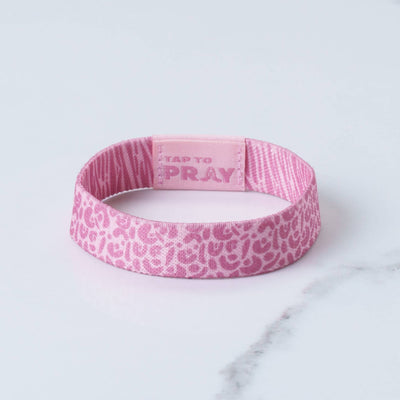 Tap To Pray™ Wristbands - Safari Rose: X-Small