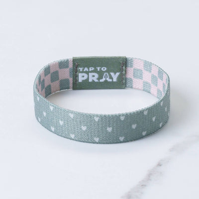 Tap To Pray™ Wristbands - Cottage & Tile: X-Small