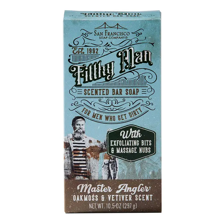 "Master Angler" Oakmoss & Vetiver| Filthy Man Soap