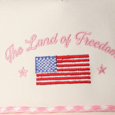 The Land of Freedom  Hat: Red