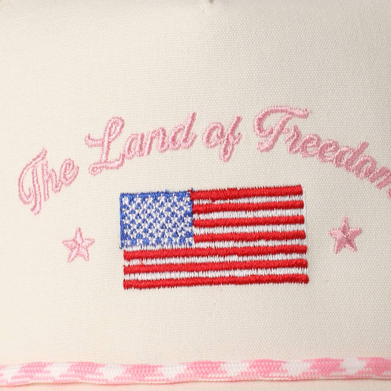 The Land of Freedom  Hat: Red