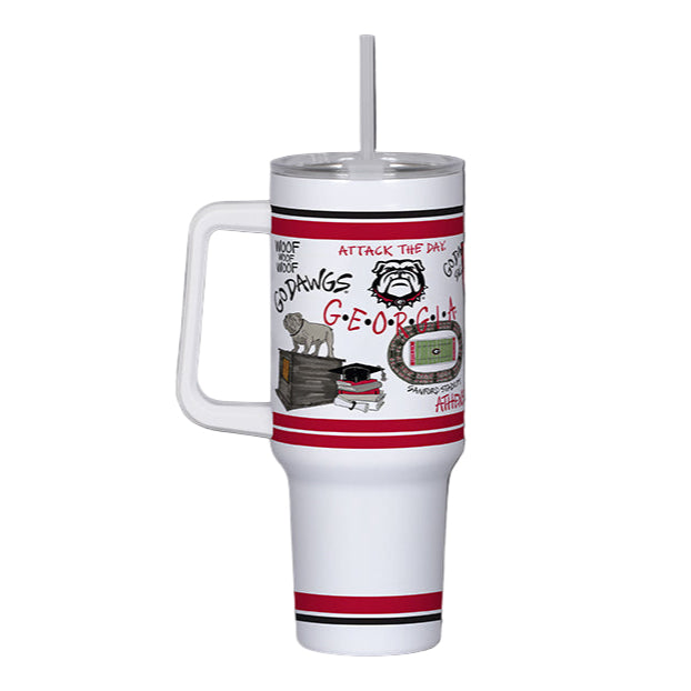 UGA 40oz Tumbler