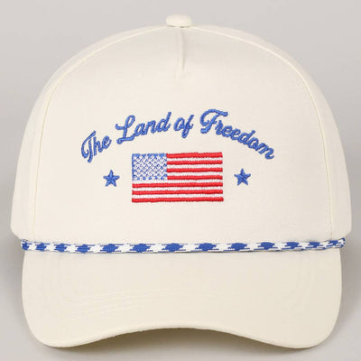 The Land of Freedom  Hat: Red