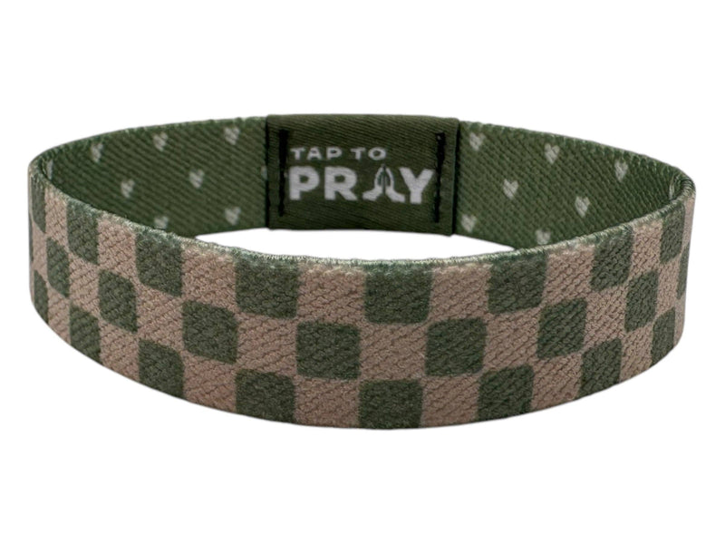 Tap To Pray™ Wristbands - Cottage & Tile: Large
