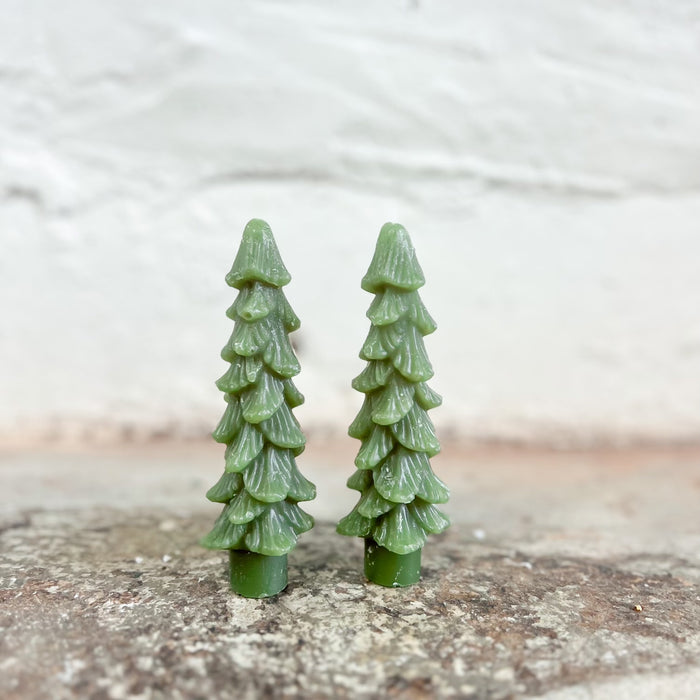 Tree Shaped Taper Candles | 6"