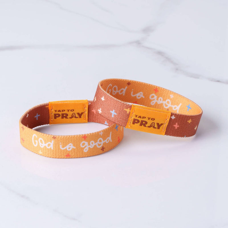 Tap To Pray™ - Kingfolk Series Wristband - God Is Good: Small