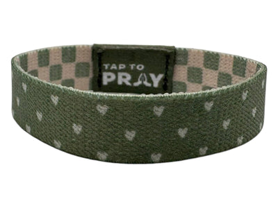 Tap To Pray™ Wristbands - Cottage & Tile: Large