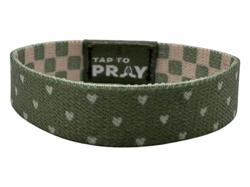 Tap To Pray™ Wristbands - Cottage & Tile: Large