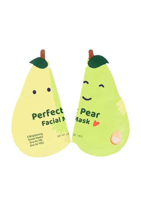 Perfect Pear Facial Sheet Mask (2 in 1)