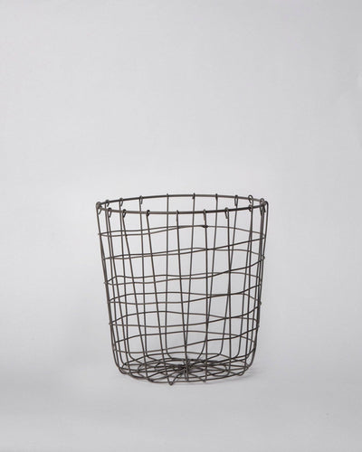 308 - Round Iron Basket: Large
