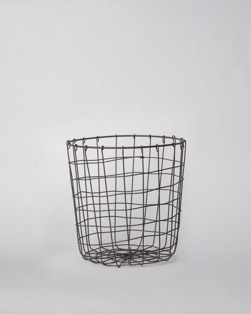 308 - Round Iron Basket: Large