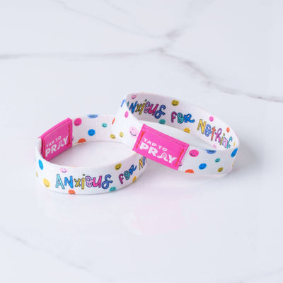 Tap To Pray™ - Kingfolk Series Wristband - Anxious for Nothing: Large