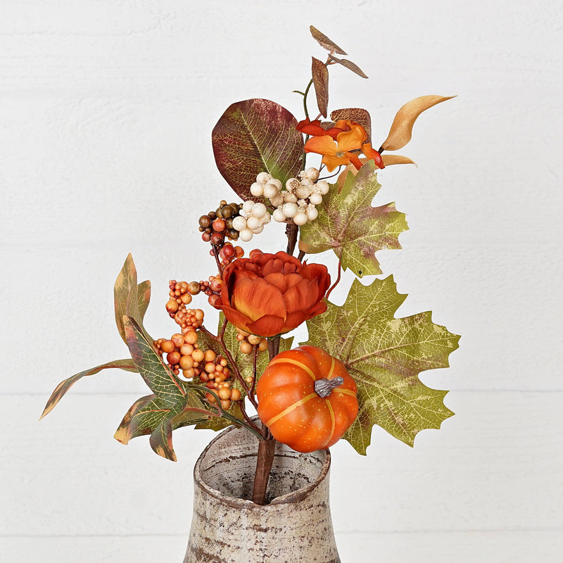 Fall Hydrangea & Peony Spray