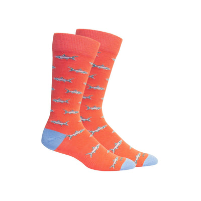 Fort Myers (Tarpon Fish) Socks: Navy