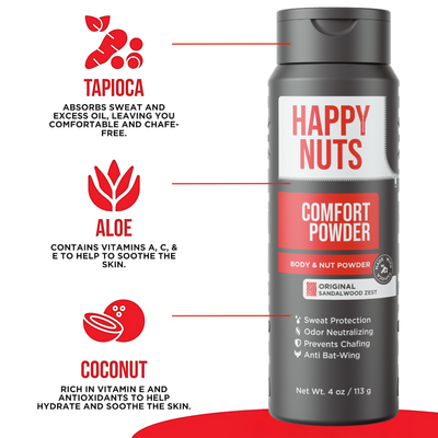 Happy Nuts Comfort Powder | Unscented