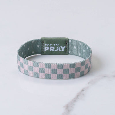Tap To Pray™ Wristbands - Cottage & Tile: X-Small