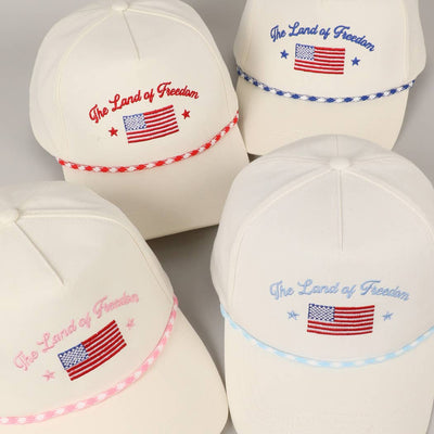 The Land of Freedom  Hat: Red