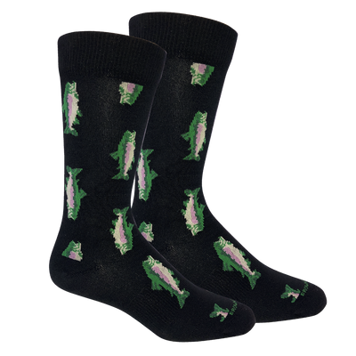 Watauga (Trout) Socks: Insignia Blue