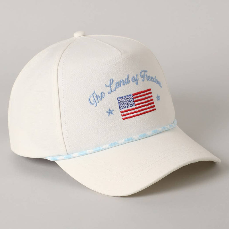 The Land of Freedom  Hat: Red
