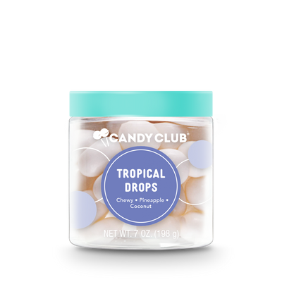 Tropical Drops: Gummy Candy Chews