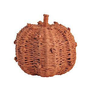 Orange Woven Knot Pumpkin