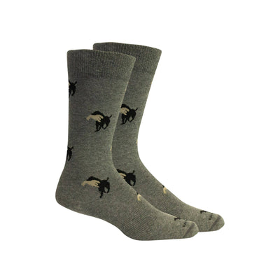 Church (Labrador) Socks: Grey Heather