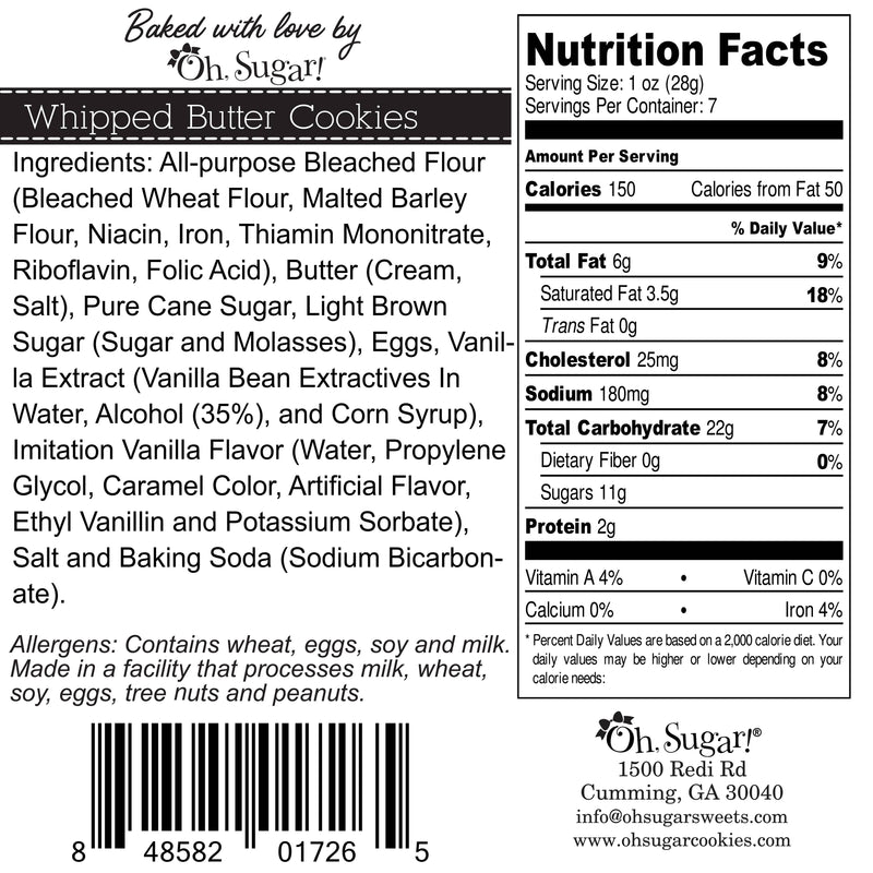 Whipped Butter Cookie Pouch