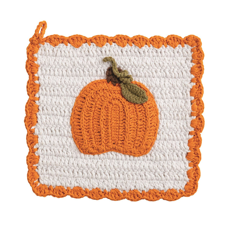 Single Pumpkin Pot Holder