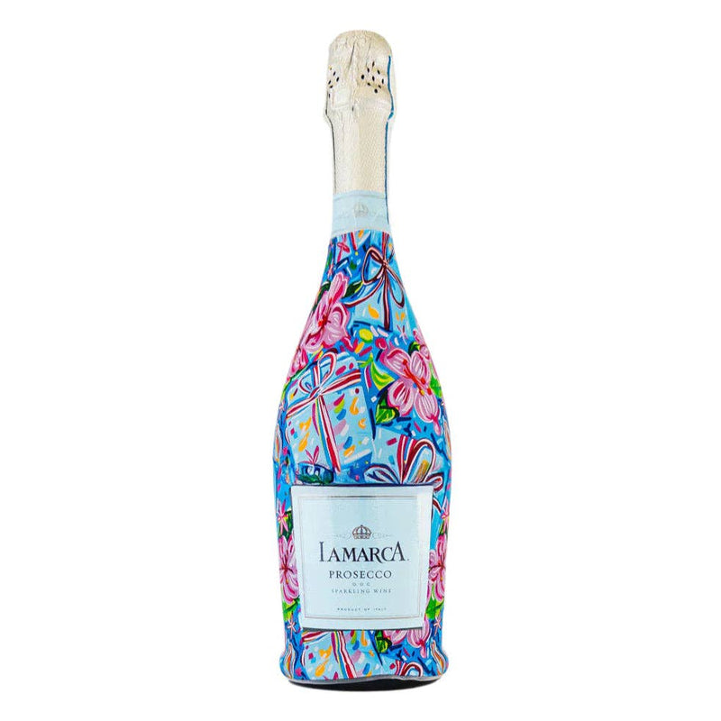 Preppy Happy Birthday Brushed Presents- Prosecco