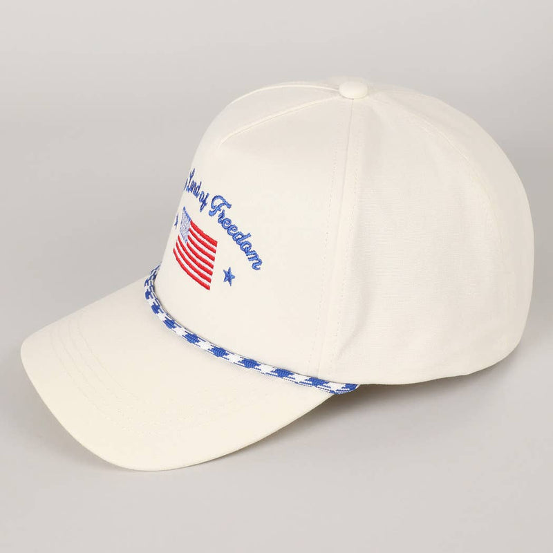 The Land of Freedom  Hat: Red
