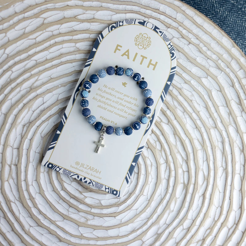 Blue Faith Bracelet