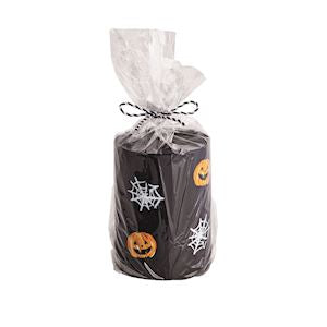 Pumpkin Webb Halloween Pillar
