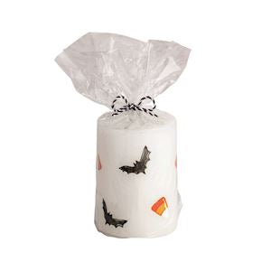 Candy Corn Bat Halloween Pillar