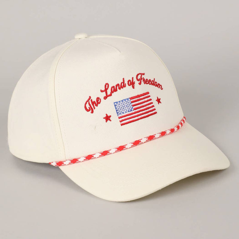 The Land of Freedom  Hat: Red
