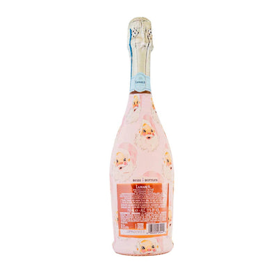 Limited Edition Watercolor Pink Santa- Prosecco