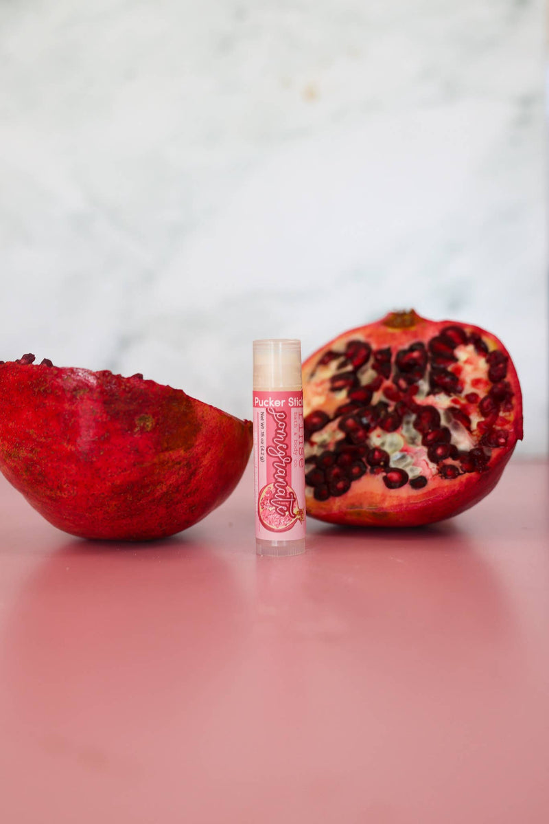 Pomegranate Lip Balm | Pucker Stick